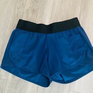 Women's Blue Athletic Shorts